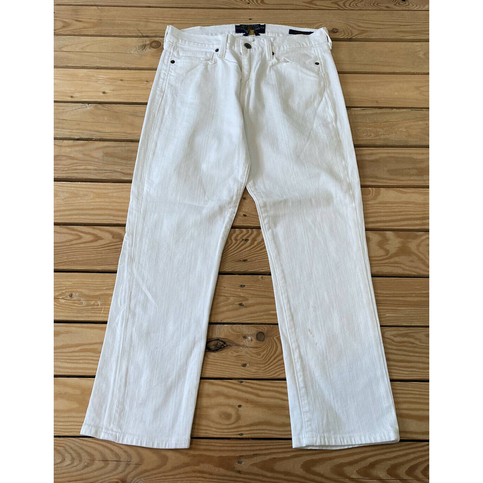 Lucky Brand Women’s White Sofia Capri Jeans Size 8